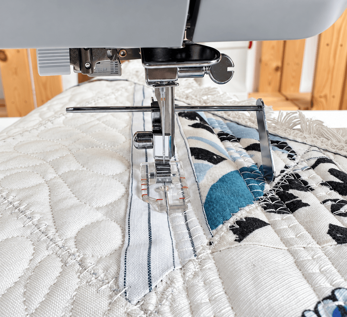 Stopka do patchworku z prowadnikiem