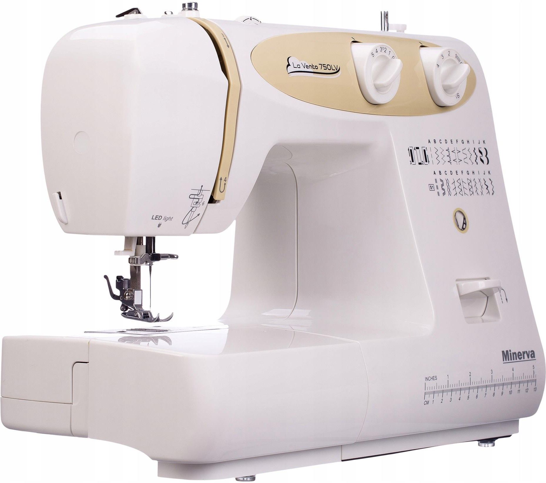 Maszyna do szycia Minerva La Vento 750lv - zdjęcie 5