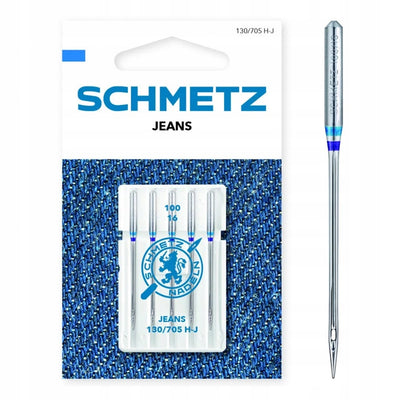 Needles for semi-flat machine Schmetz 100/16 5 pcs. for jeans