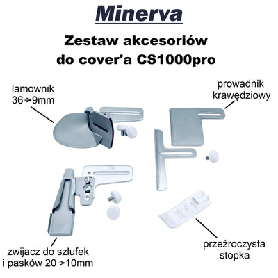 Zestaw akcesoriów do cover Minerva CS1000pro