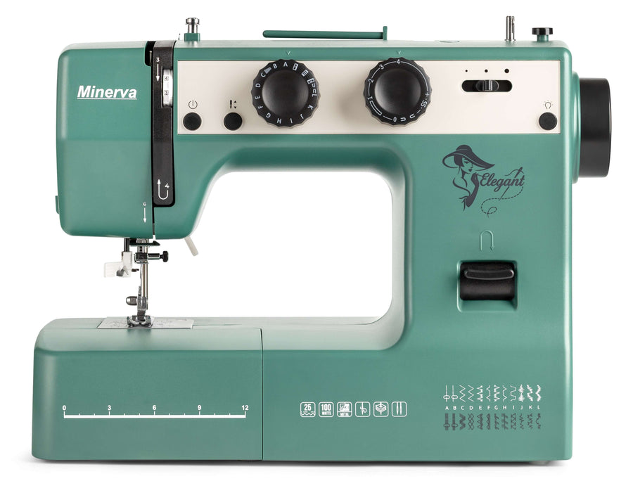 Minerva Elegant — mechaniczna maszyna do szycia z regulacją prędkości
