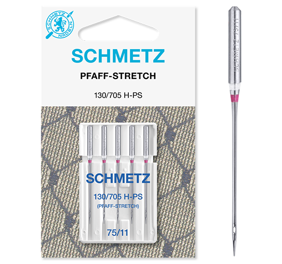 Igły półpłaskie Schmetz 130/705 H-PS VMS 75 Pfaff stretch 5 szt.