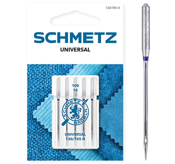 Igły półpłaskie Schmetz 130/705 H VES 100 uniwersalne 5 szt.