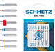 Igły półpłaskie Schmetz 130/705 H KNS mix 70-90 COMBI BASIC TWIN 9 szt.