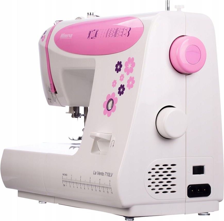 Maszyna do szycia Minerva La Vento 710LV Różowa - zdjęcie 5