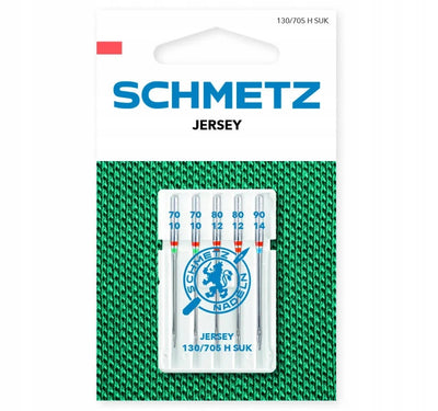 Needles for sewing machines SCHMETZ for knit jersey semi-flat MIX