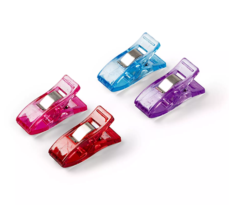 Klipsy krawieckie do tkanin Prym Love 2,6 cm, 12 szt.