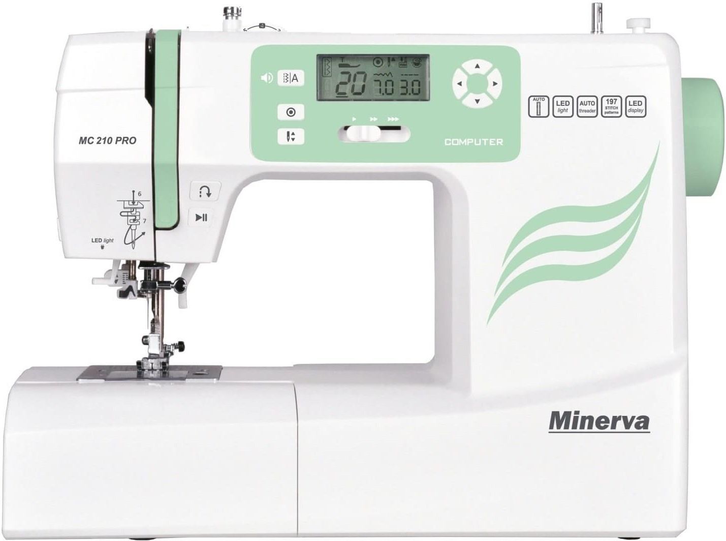 Maszyna do szycia Minerva MC210pro