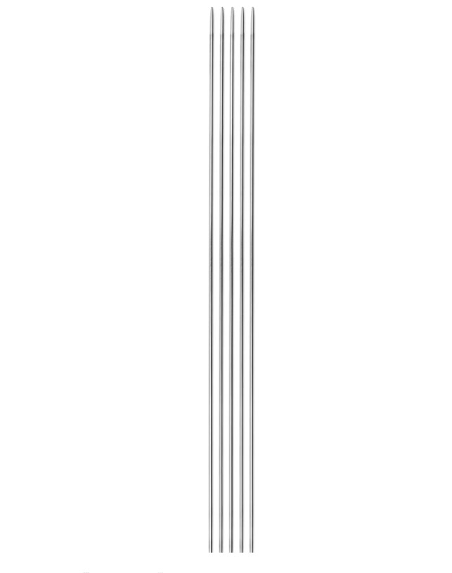 Druty pończosznicze Prym stalowe 1,5 mm, 20 cm, 5 szt.